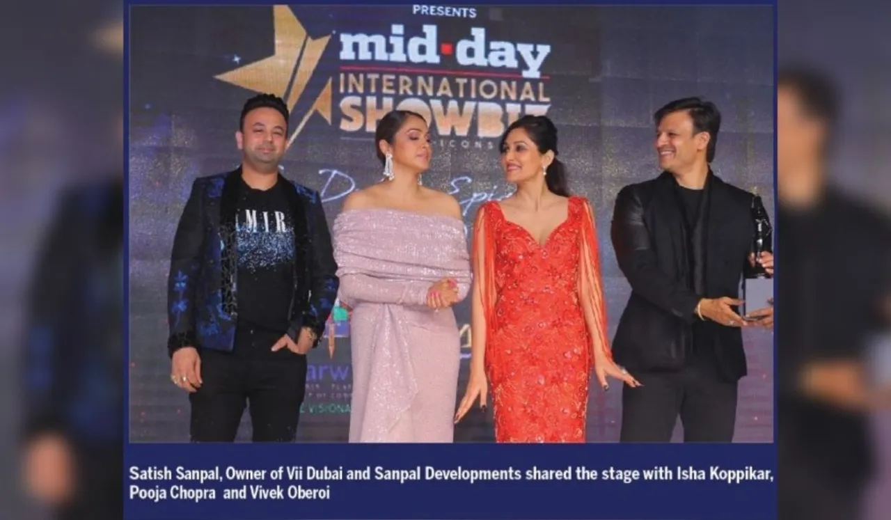 Serial entrepreneur Satish Sanpal bags Stylish Mid-Day Iconic Entrepreneur 2022 award in Dubai