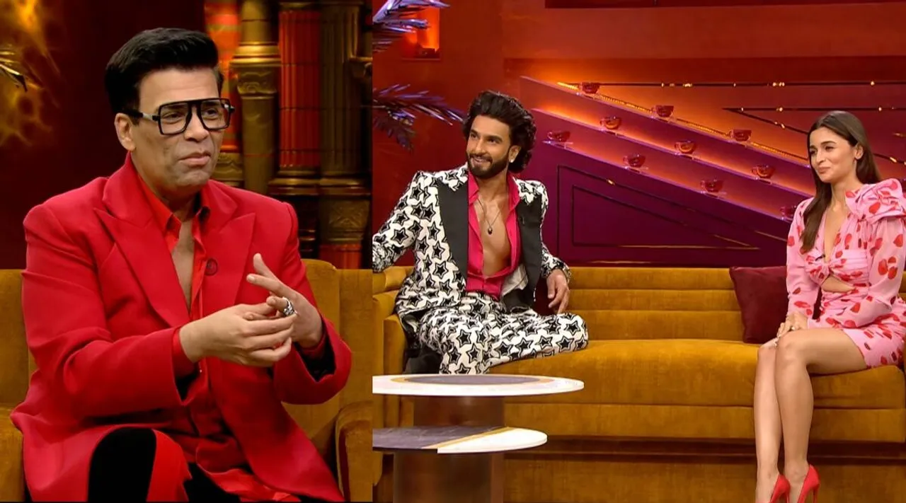 Koffee With Karan 7: Why did Ranveer call Alia as "Kalank"? BY Asna Zaidi