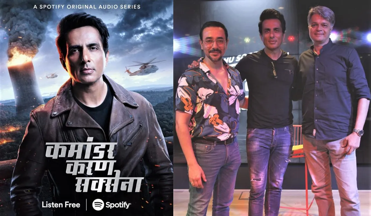 Sonu Sood brings ‘Commander Karan Saxena’ to life in Spotify’s latest podcast