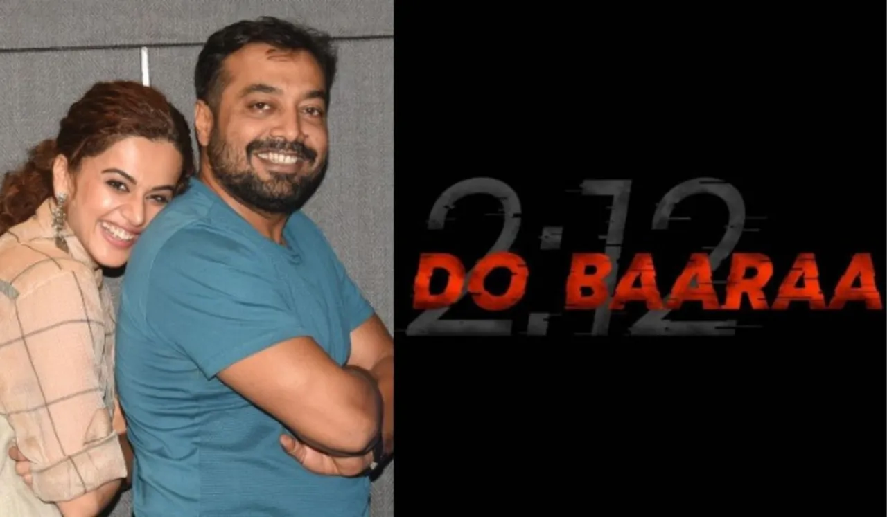 After Badla & Pink, Taapsee Pannu Is All Set To Mark Her Return In The Thriller Genre With Ektaa R Kapoor’s & Anurag Kashyap’s Dobaaraa; Releasing on 19th August