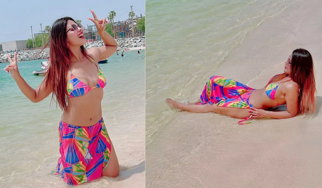 Jannat 2 Deana Dia raises mercury levels in a bikini as she holidays in Dubai