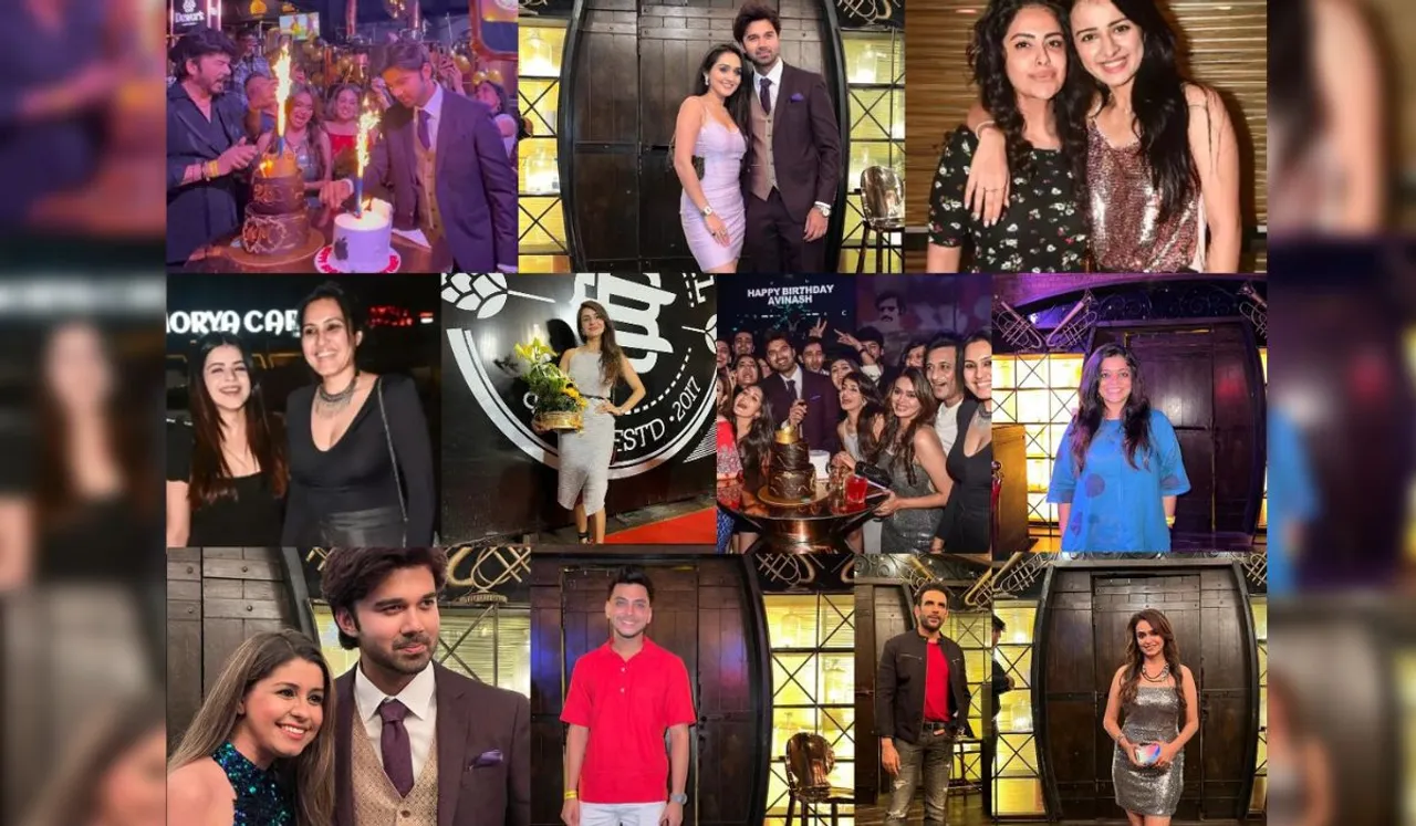 Avinash Mukherjee birthday party was a rocking affair!