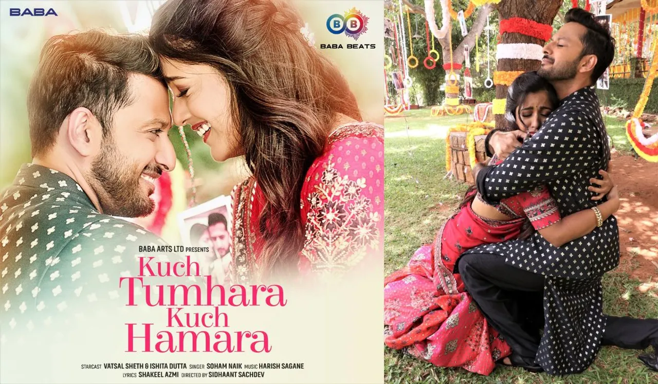 Vatsal Seth and Ishita Dutta star in Baba Beats song ‘Kuch Tumhara Kuch Hamara’