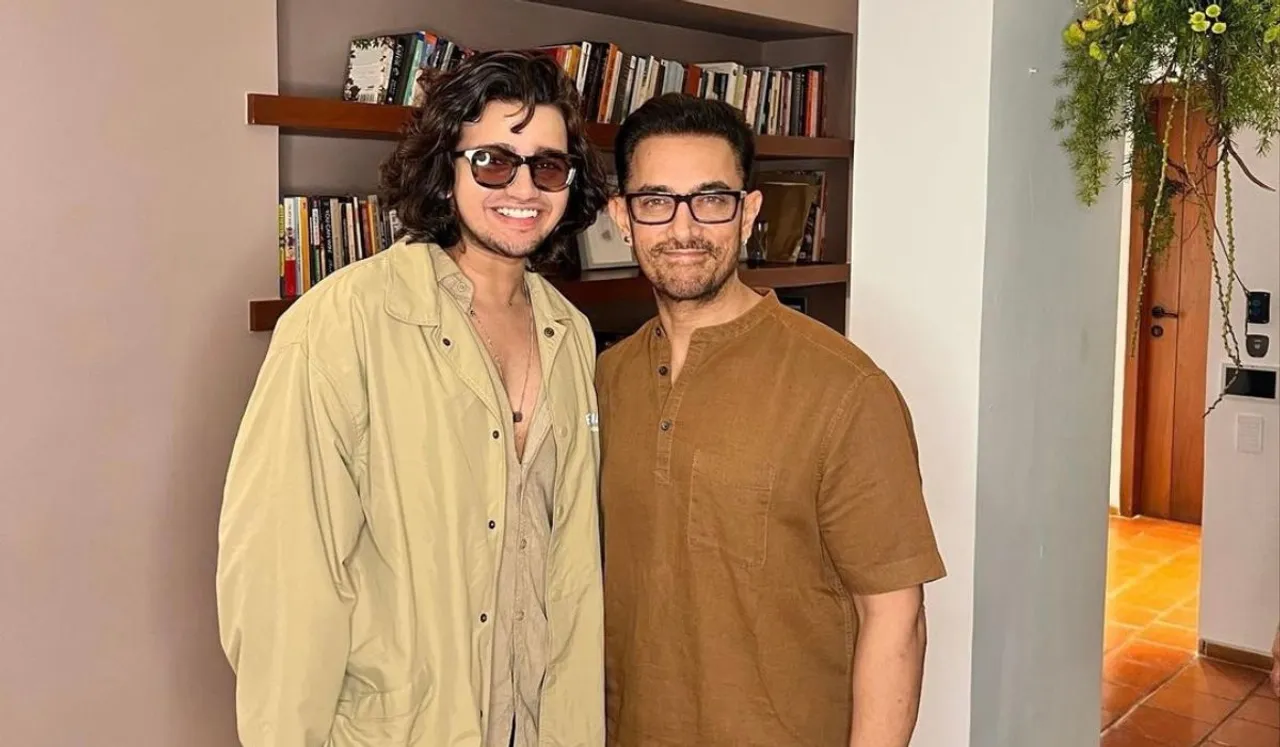 Actor Vishal Pandey recreates the iconic ‘Masti Ki Patshala’ moment with Aamir Khan aka Lala Singh Chaddha