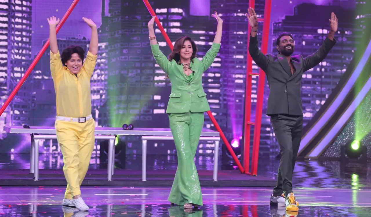 Urmila Matondkar and Remo D'Souza recreate the magic of 'Rangeela Re' after 27 years on the sets of DID Super Moms!