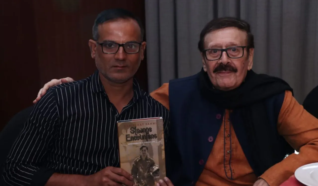 Simon & Schuster India and Rajat Book Corner the Launch of the Book 'Strange Encounters' by Veteran Bollywood Actor 'Parikshat Sahni'