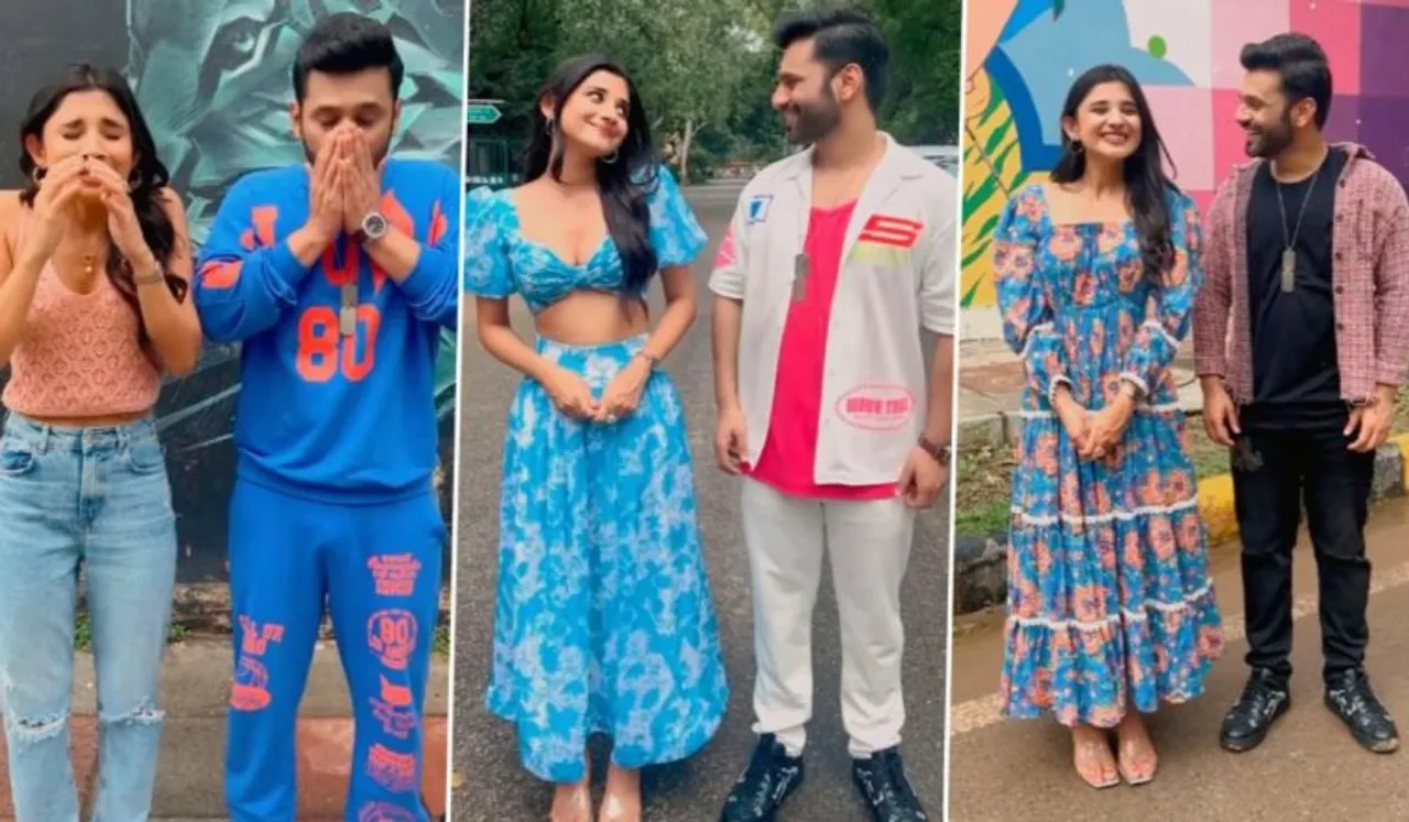 Rahul Vaidya collaborates with Kanika Mann for his upcoming music video; shares an adorable video on Instagram