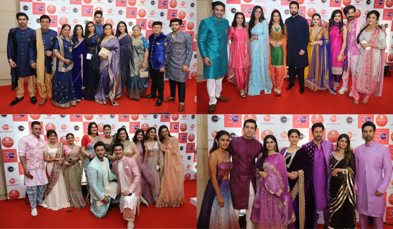 Red Carpet of Zee Rishtey Awards