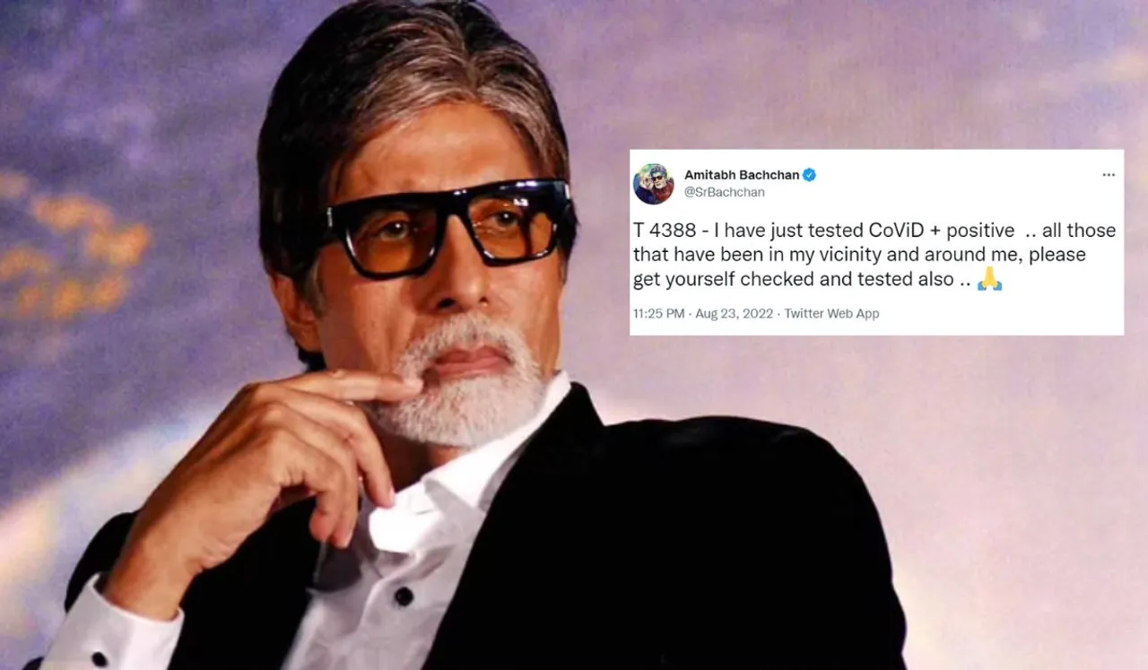BIG B TESTS POSITIVE FOR CORONA FOR THE SECOND TIME