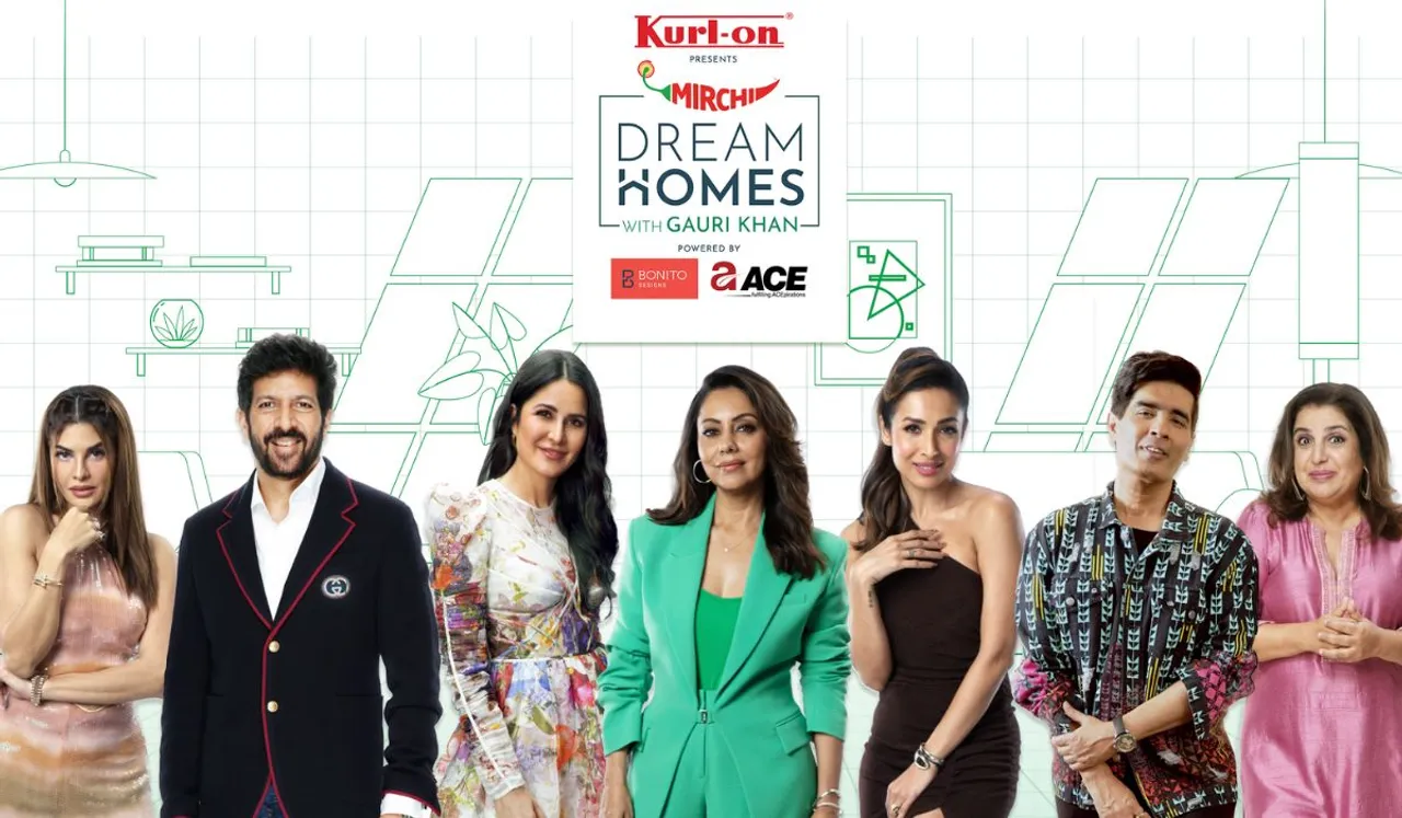 Mirchi brings to you - Dream Homes with Gauri Khan - where she designs celebrity spaces to give them an all-new look!