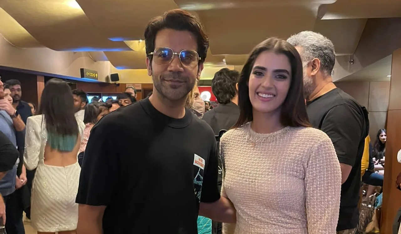 Raj Kumar Rao appreciates actress Kavya Thapar for her stellar performance of Sysha in Middle Class Love