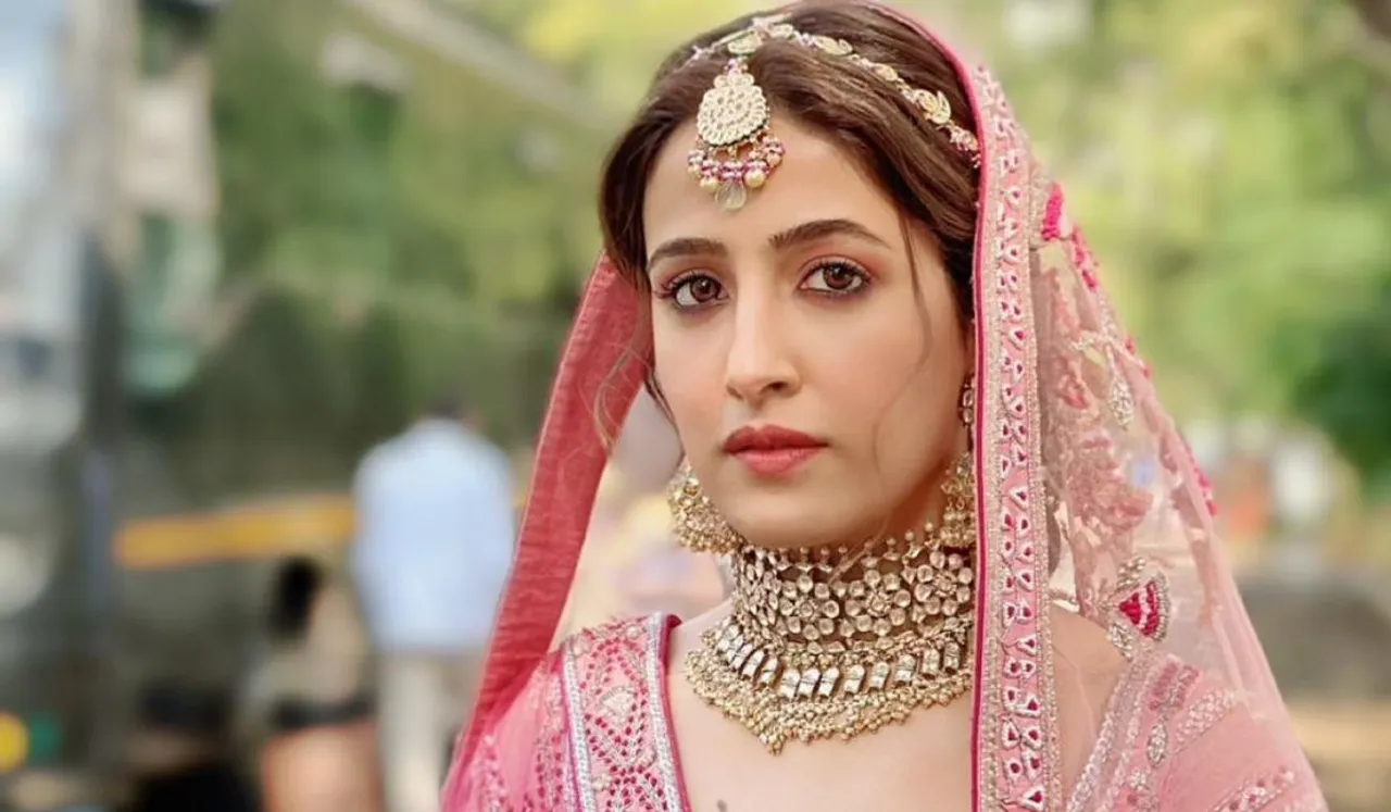 ‘Working with Nupur Sanon and making her look like the most radiant bride was a delightful experience,’ say designers Jigar and Nikita