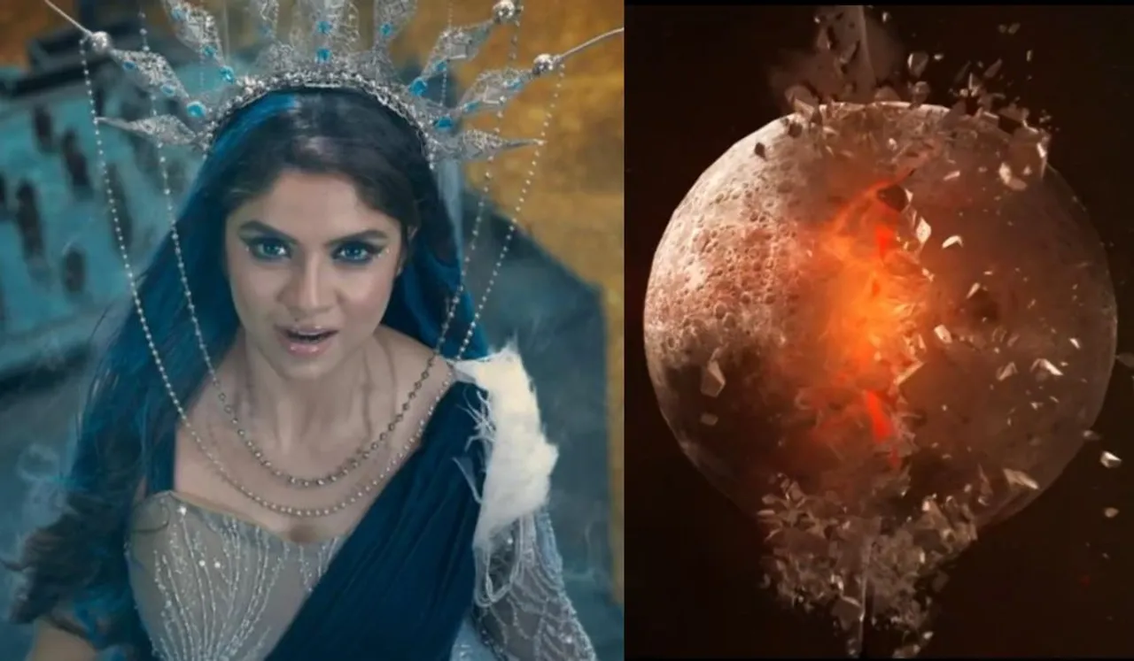 Shocking! SimSim uses her power to bring about a crack in the moon – “Daraar-e-Khala” and free the spell on ‘chalees chors’ on Sony SAB’s Alibaba - Dastaan-e-Kabul?