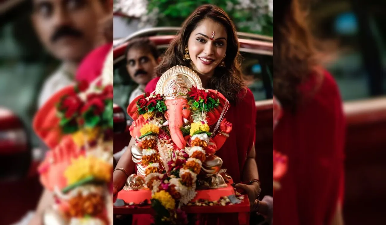 Here's How Isha Koppikar Spent This Ganesh Chaturthi as an Eco-friendly One