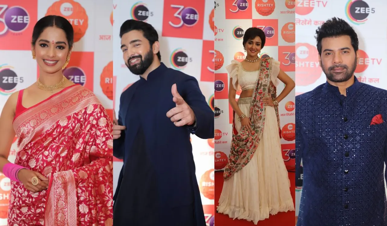 Zee TV takes its stars down memory lane as it presents their unseen childhood pictures during the Zee Rishtey Awards’ Nomination Party