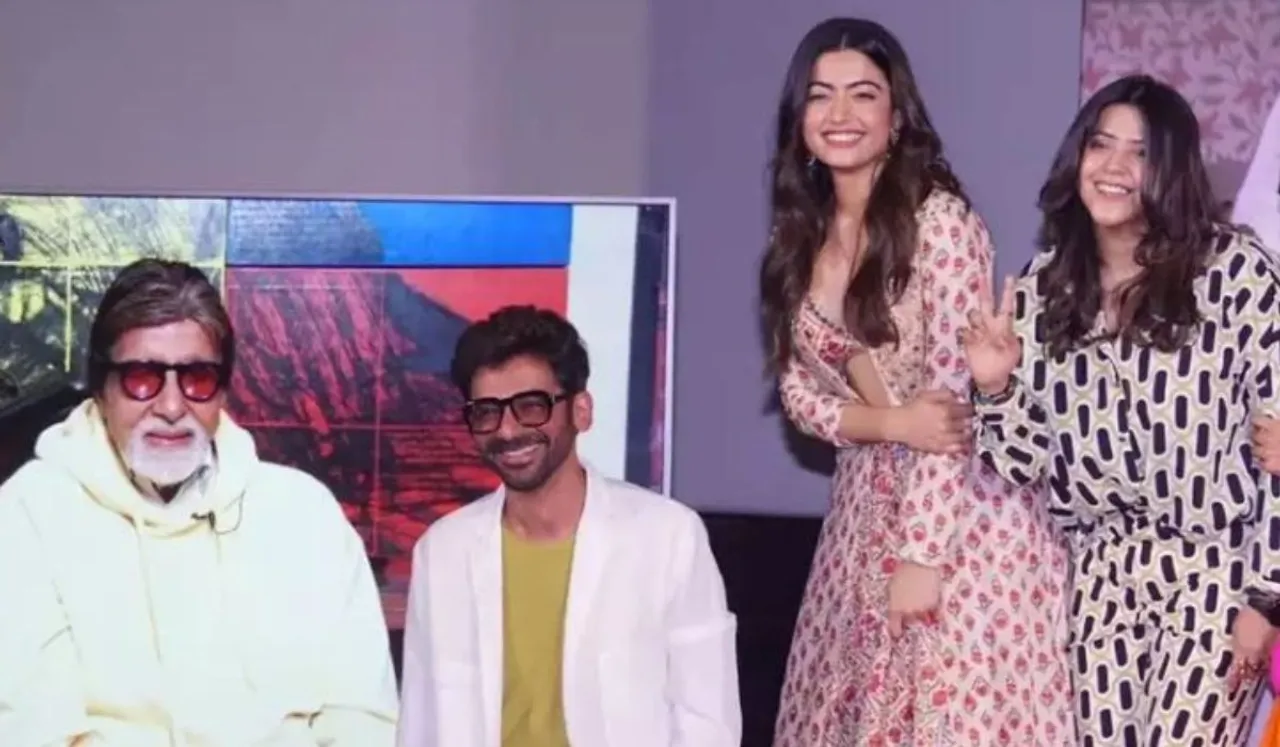 During the media interaction of Goodbye- Ektaa Kapoor- Rashmika and Neena Gupta were asked if they had any arguments with their parents-Read to know their answers.... BY Lipika Varma