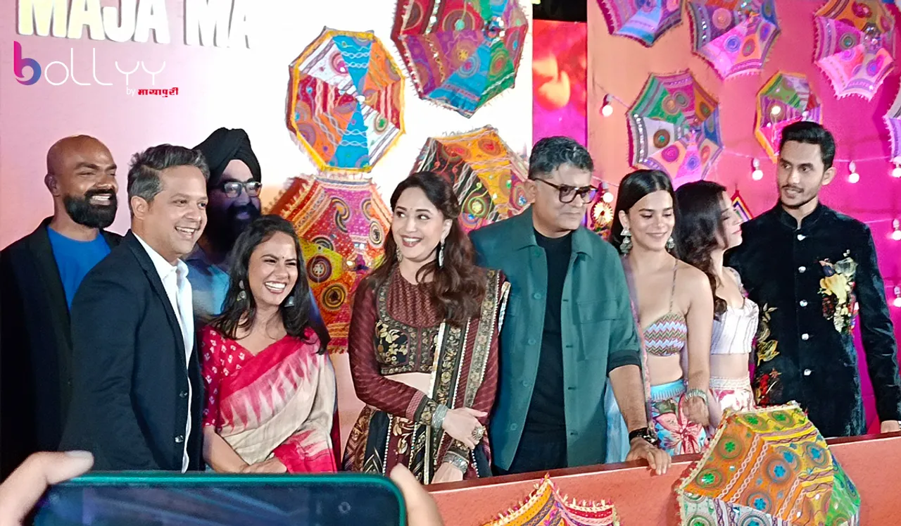 Why ‘on-screen-husband’ Gajraj Rao was maha-impressed with co-star Madhuri Dixit while shooting for PrimeVideo’s Original Movie ‘Maja Ma’? - Chaitanya Padukone