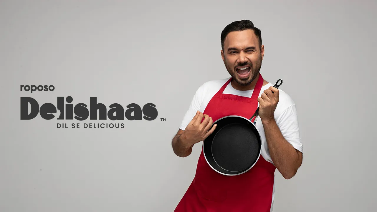 Roposo and celebrity a co-cchef Saransh Goilreate ‘Delishaas’, a modern cookware brand that makes cooking fun for all