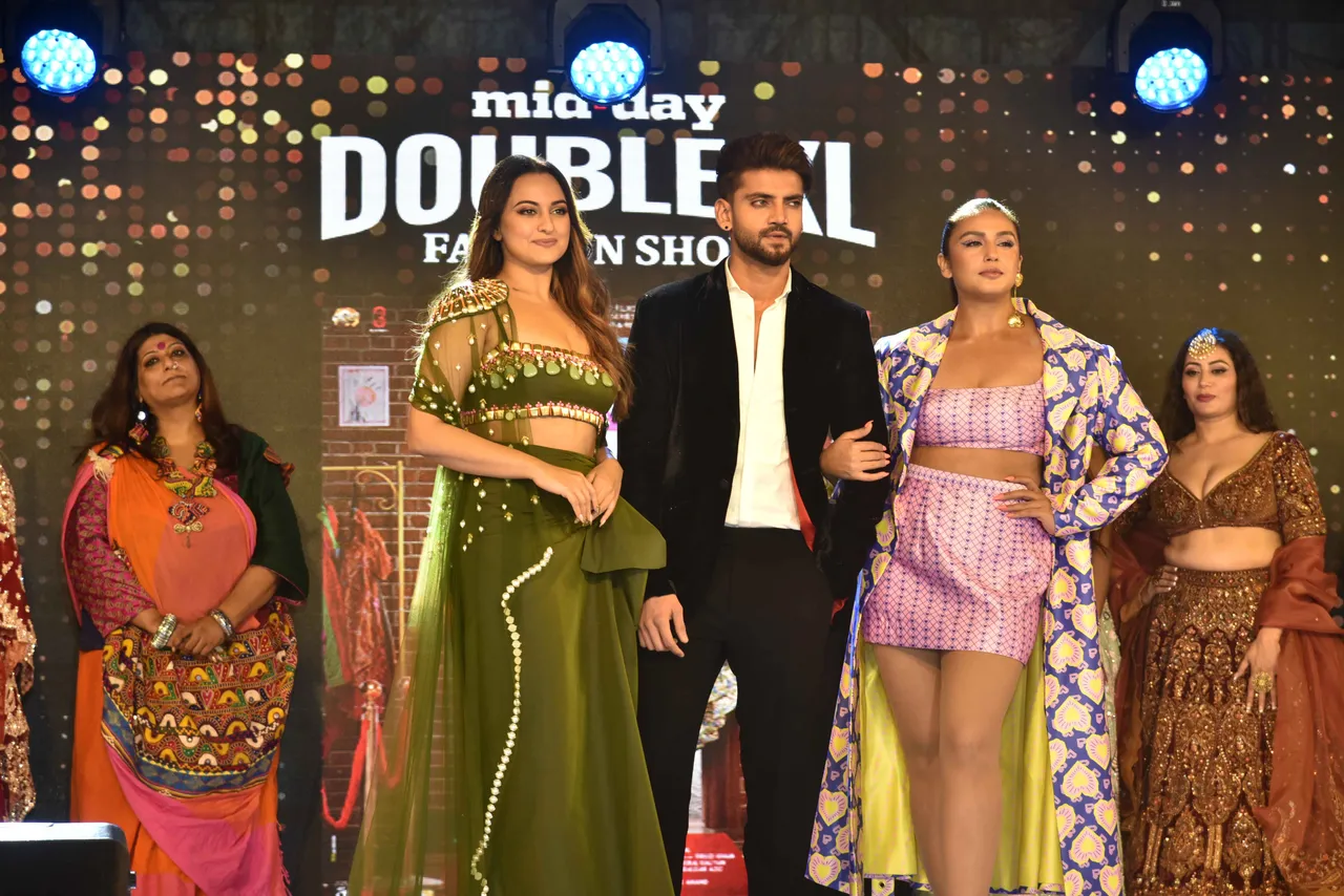 Sonakshi Sinha, Huma  Qureshi,  Wardha Nadiadwala,    Ranvir Shorey rock Mid-Day Glitz and Glam Awards