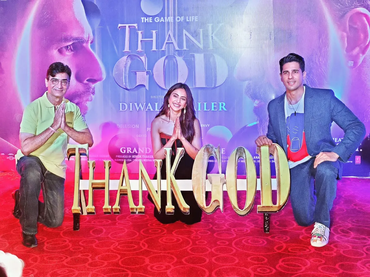 Thank God Movie Promotion Held in Delhi