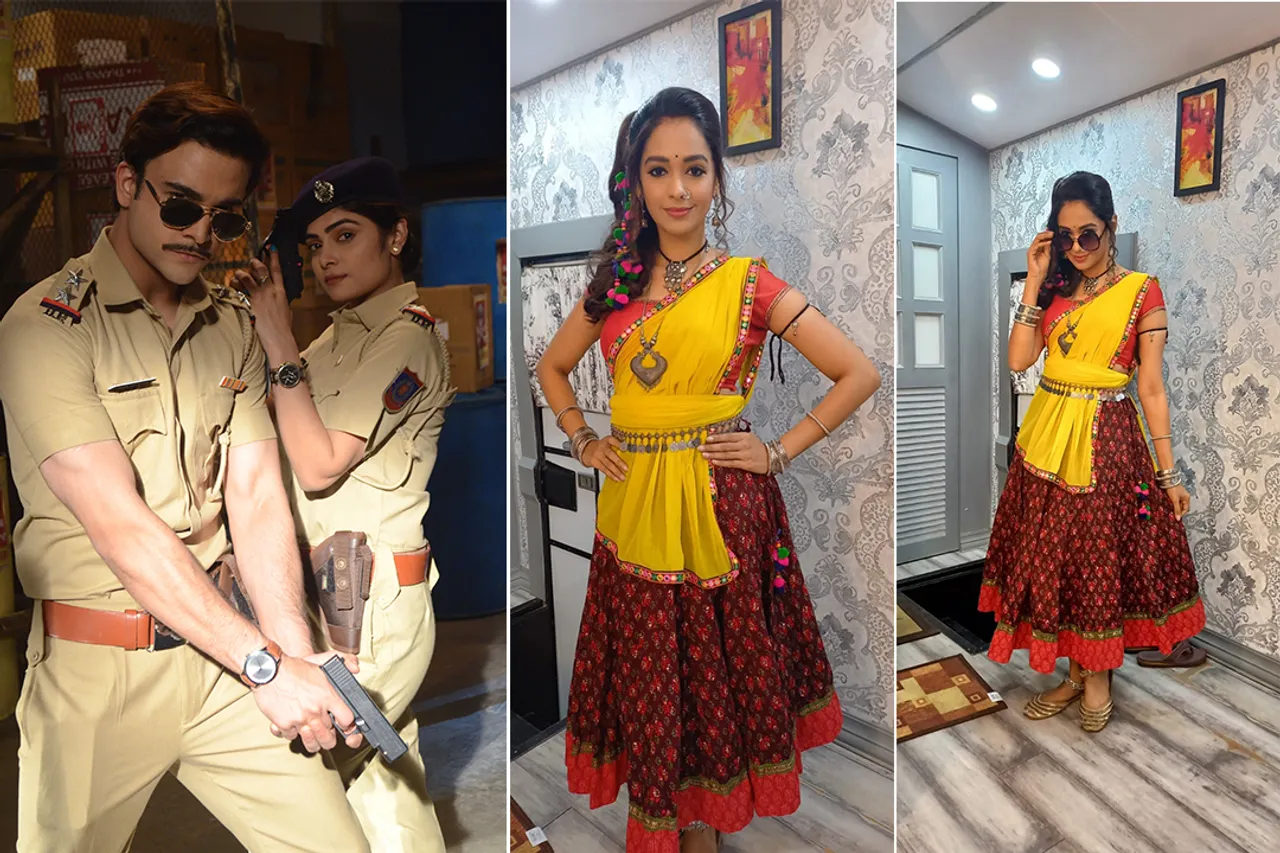 Krishna Kaul and Aaparna Mishra aka Ranbir and Sahana in Zee TV's Kumkum Bhagya (1)