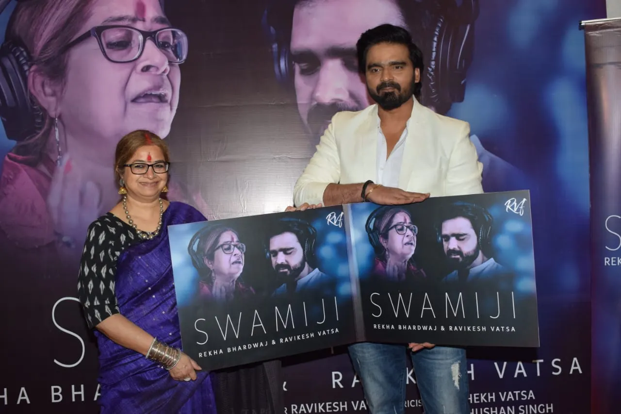 Ravikesh Vatsa with Rekha Bhardwaj2