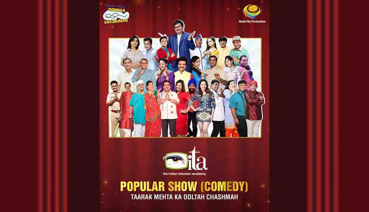 Taarak Mehta Ka Ooltah Chashmah Bags Yet Another Popularity Award cover