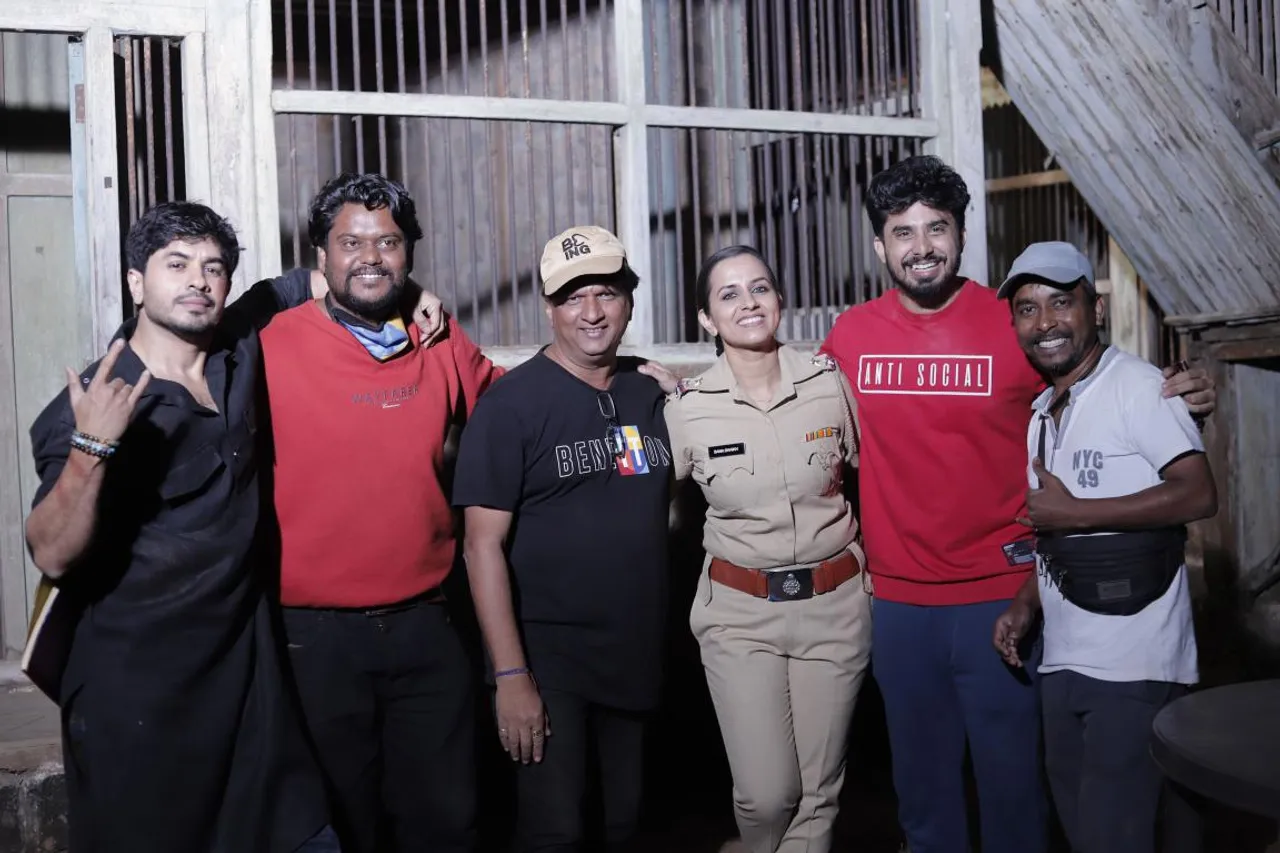 <strong>The shooting of Mahesh Nene's Marathi horror film 'Dak' is complete...</strong>