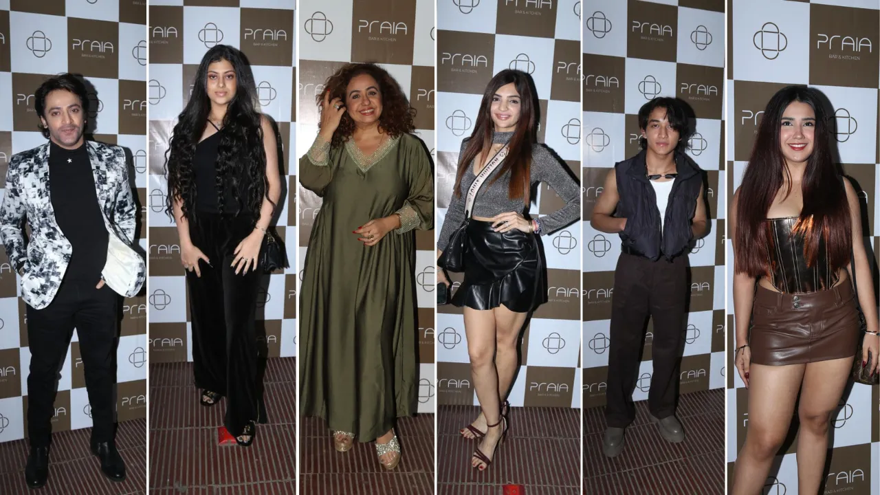 <strong>Star studded grandiose launch of an all-new Kitchen & Bar "Praia" owned by Kabir Luthria with Co-partners Srikar Shetty & Priyank Sharma</strong>