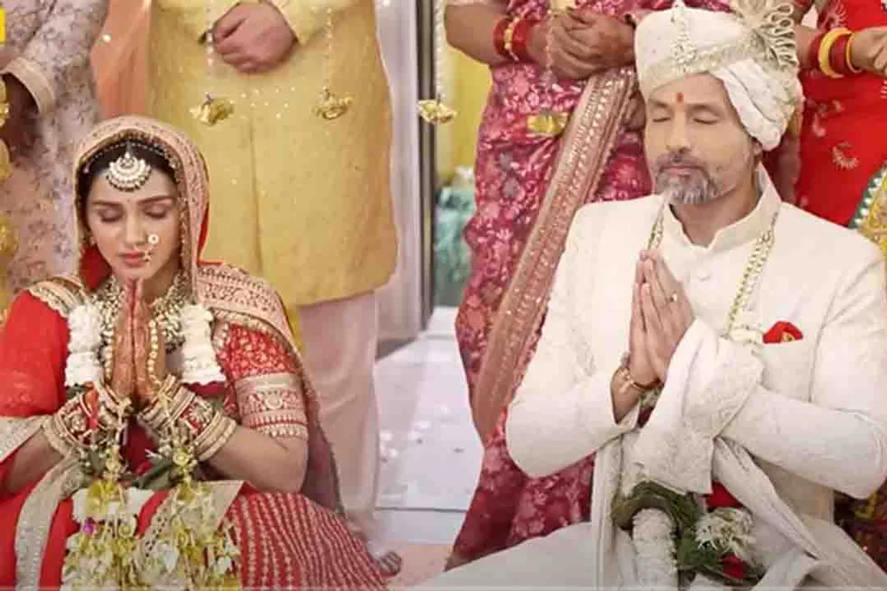 <strong>Rachana Mistry aka Vidhi from Star Bharat’s ‘Na Umra Ki Seema Ho’ gets emotional during her Haldi sequence in the show.</strong>
