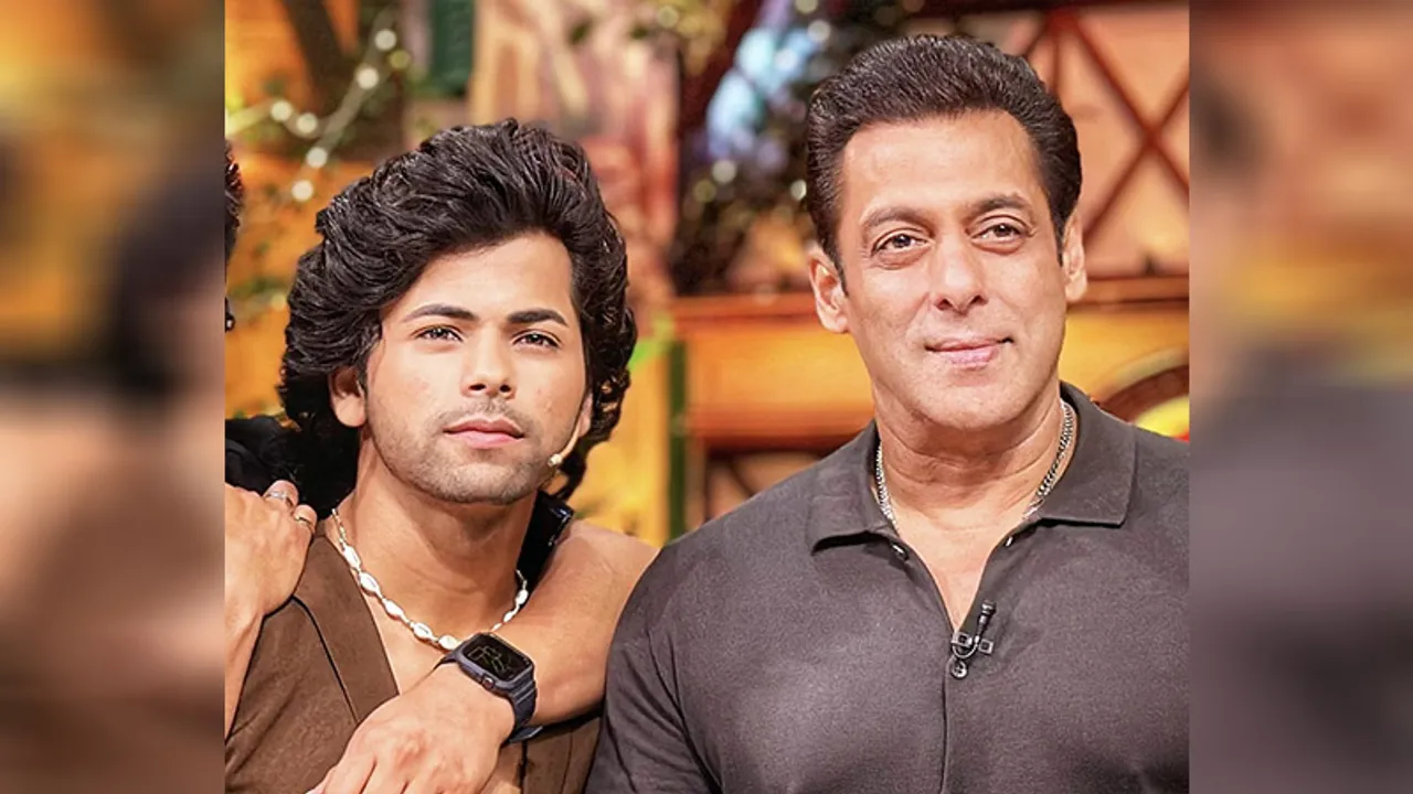 Salman Khan and Siddharth Nigam (1)
