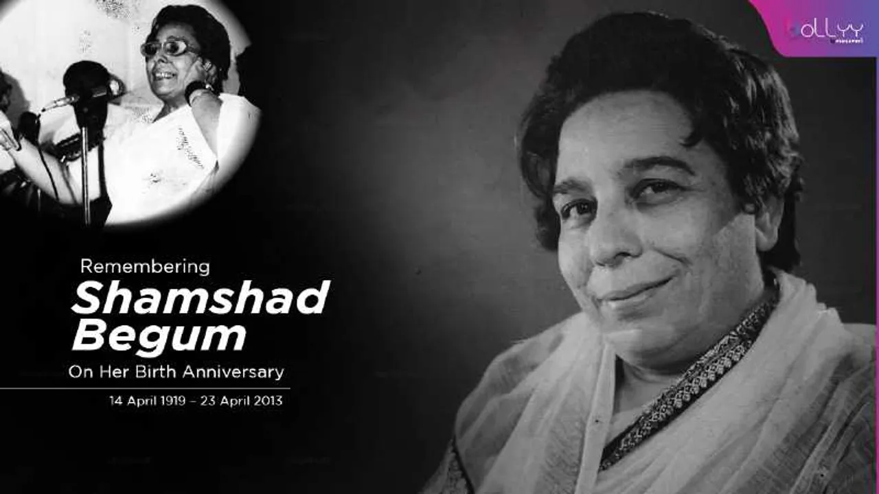 Shamshad Begum Birth Anniversary