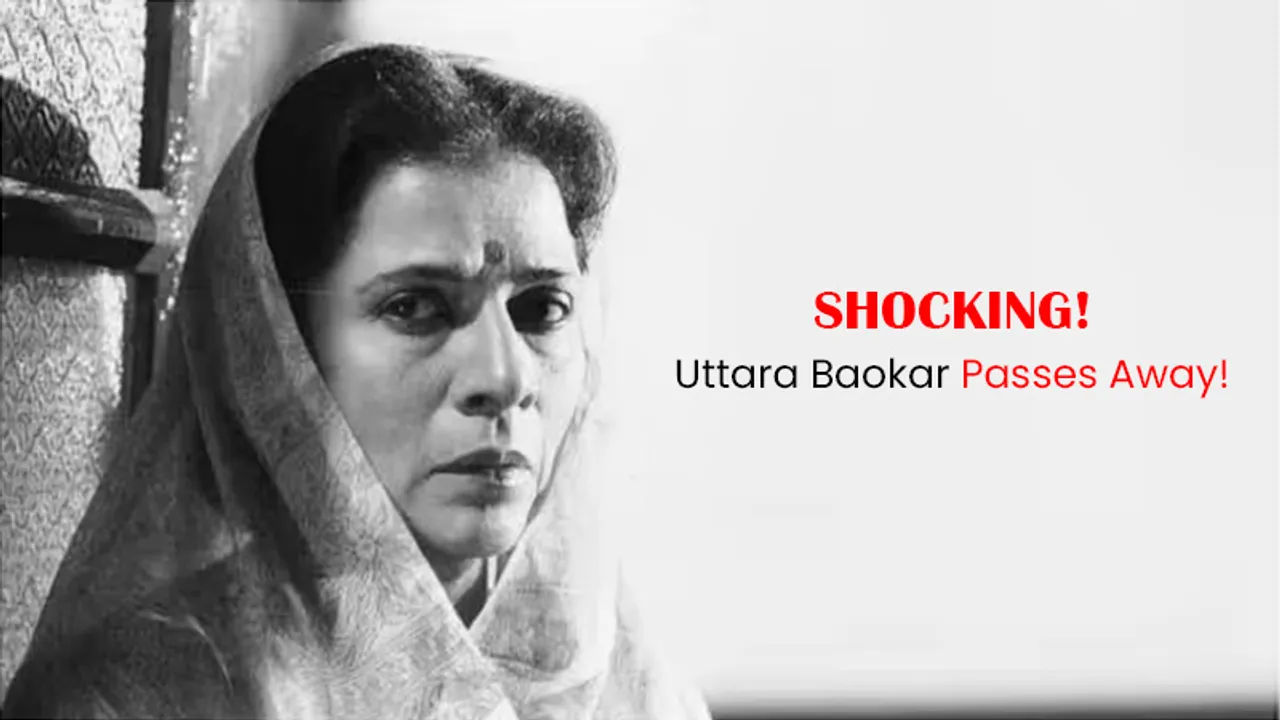 Uttara Baokar Passes Away