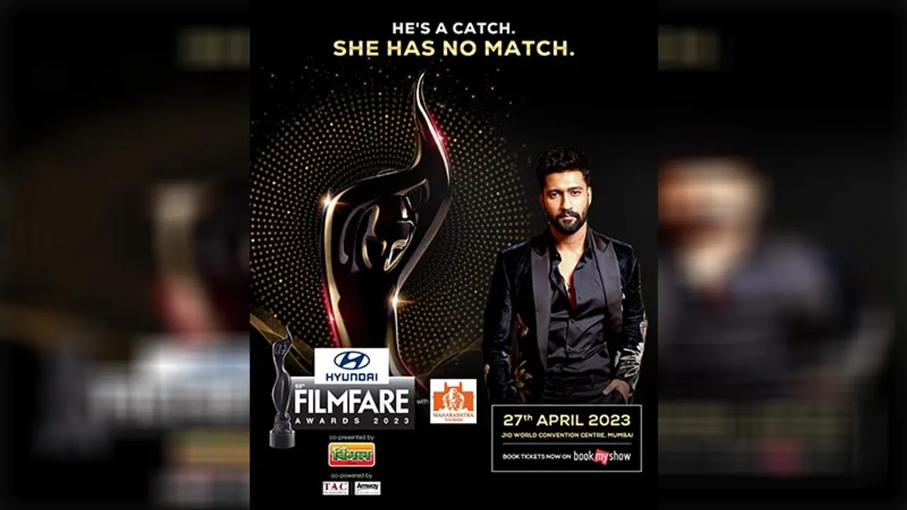 Vicky Kaushal at the 68th Hyundai Filmfare Awards 2023 with Maharashtra Tourism_ img