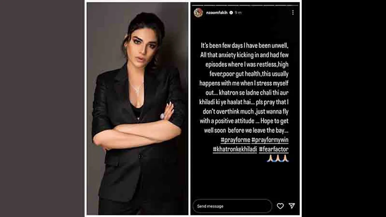 Ahead of Khatron Ke Khiladi 13, Anjum Fakih goes through severe panic attacks, says, "Khatron se ladne chali thi aur khiladi ki ye haalat hai"