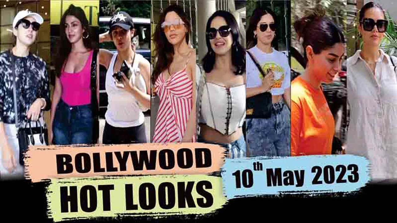 Celebs spotted on 10th may