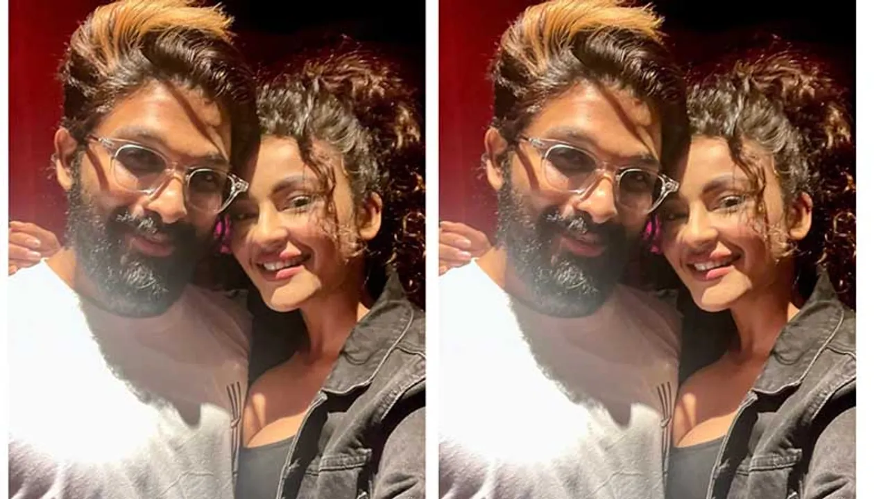 Seerat Kapoor and Allu Arjun's