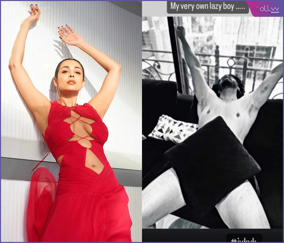 Malaika Arora shared the SEMI-NUDE picture of Arjun Kapoor.