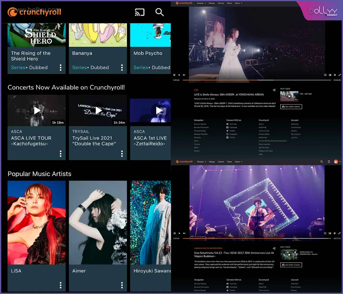 NOW AVAILABLE IN INDIA - CRUNCHYROLL EXPANDS ITS MUSIC CONTENT, ADDS JAPANESE MUSIC FROM SONY MUSIC ENTERTAINMENT (JAPAN) TO ITS SERVICE