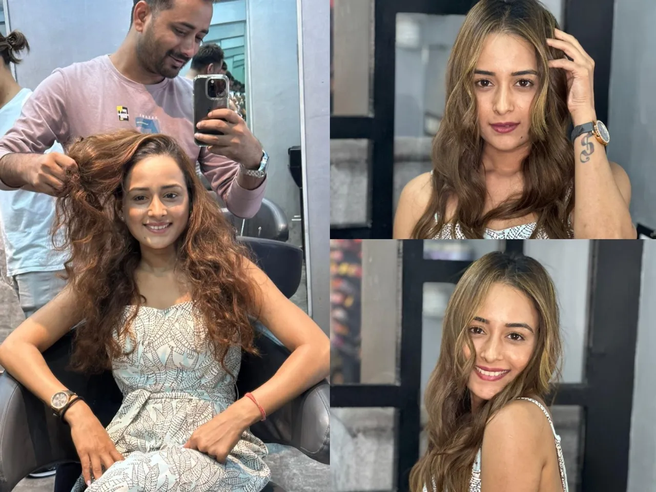 Sneha Jain visits Sameer Salmani’s salon, shares her experience