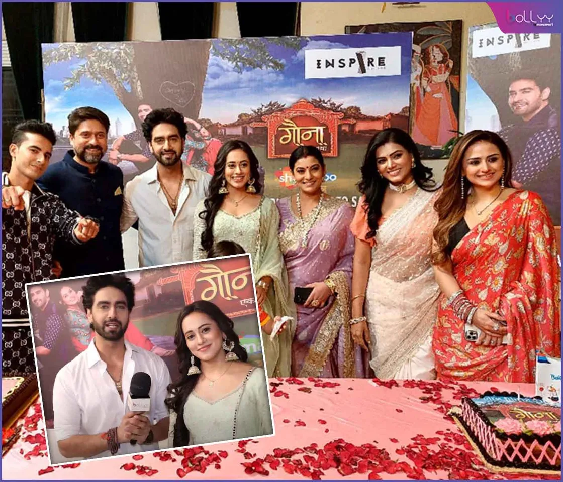 What did the lead actors of the show say about the joy of completing 100 episodes of Gauna Ek Pratha?