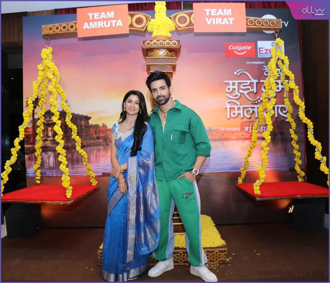 Arjit Taneja visits hometown Delhi along with co-star & best friend Sriti Jha to promote their new Zee TV show - Kaise Mujhe Tum Mil Gaye