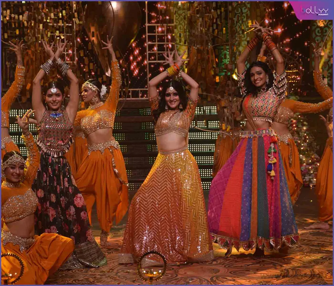 Sana Sayyad, Aishwarya Khare, and Navika Kotia Shine with Their Dynamic Dance Performance at Zee TV's Rishton Ki Deepavali