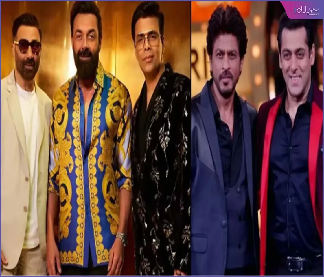Sunny Deol: Doesn't like Shahrukh Khan, even spoke ill of Akshay Kumar and Salman Khan in Karan Johar's show