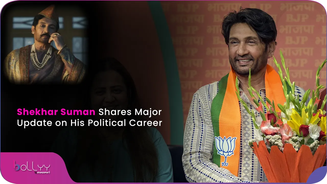 Shekhar Suman Shares Major Update on His Political Career
