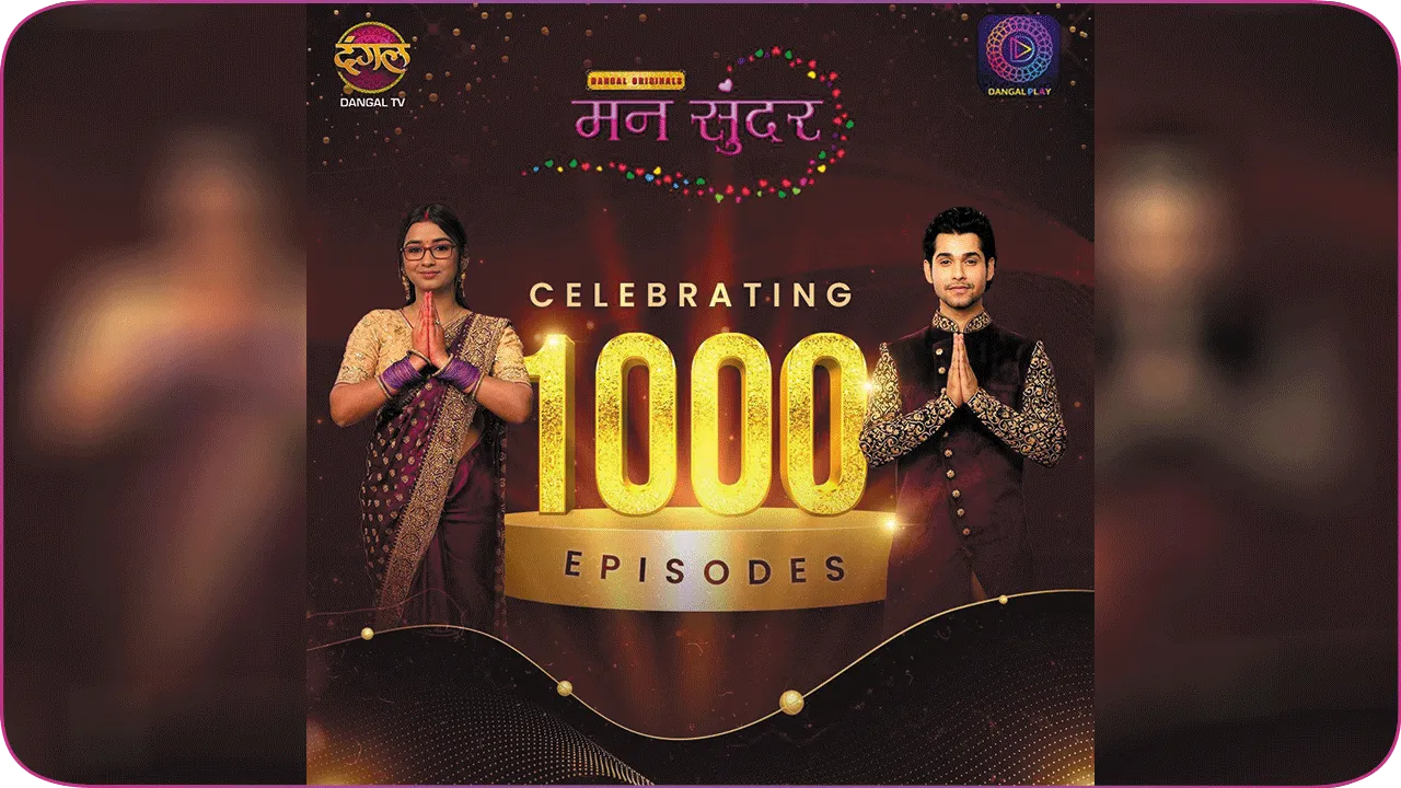 Dangal TV's Mann Sundar Celebrates 1000 Episodes,