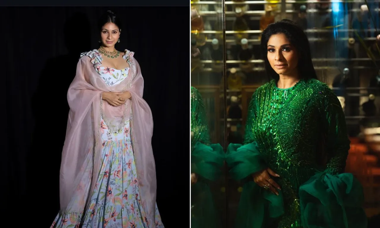 Tanisha Mukherjee & Tanuja Seek Ganpati Blessings Together