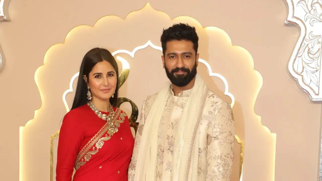 Katrina Kaif's baby bump seen at Anant Radhika's wedding