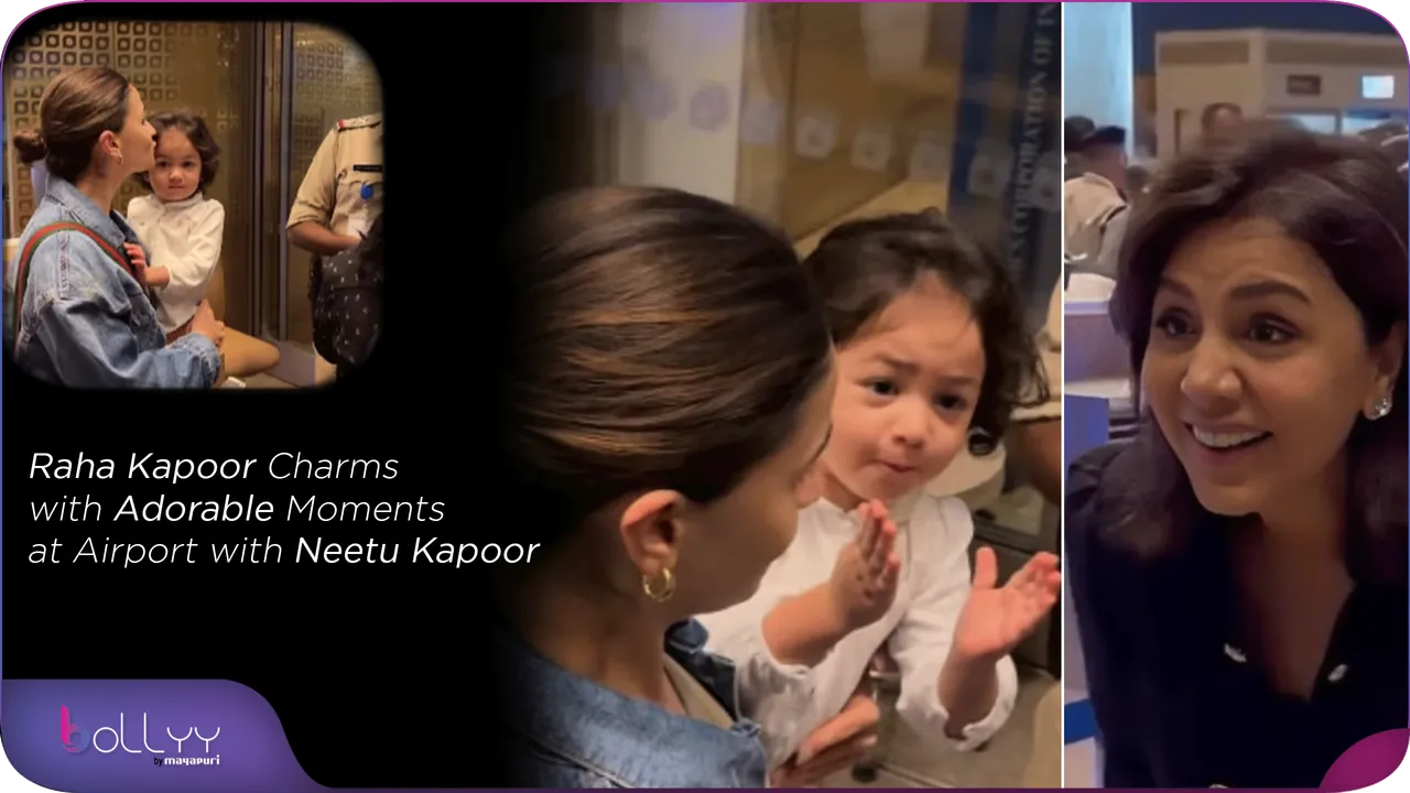 Raha Kapoor Charms with Adorable Moments