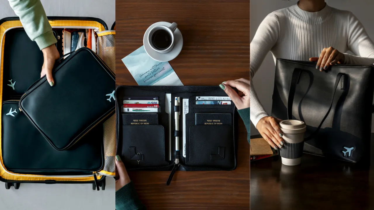 Luxe travel accessories